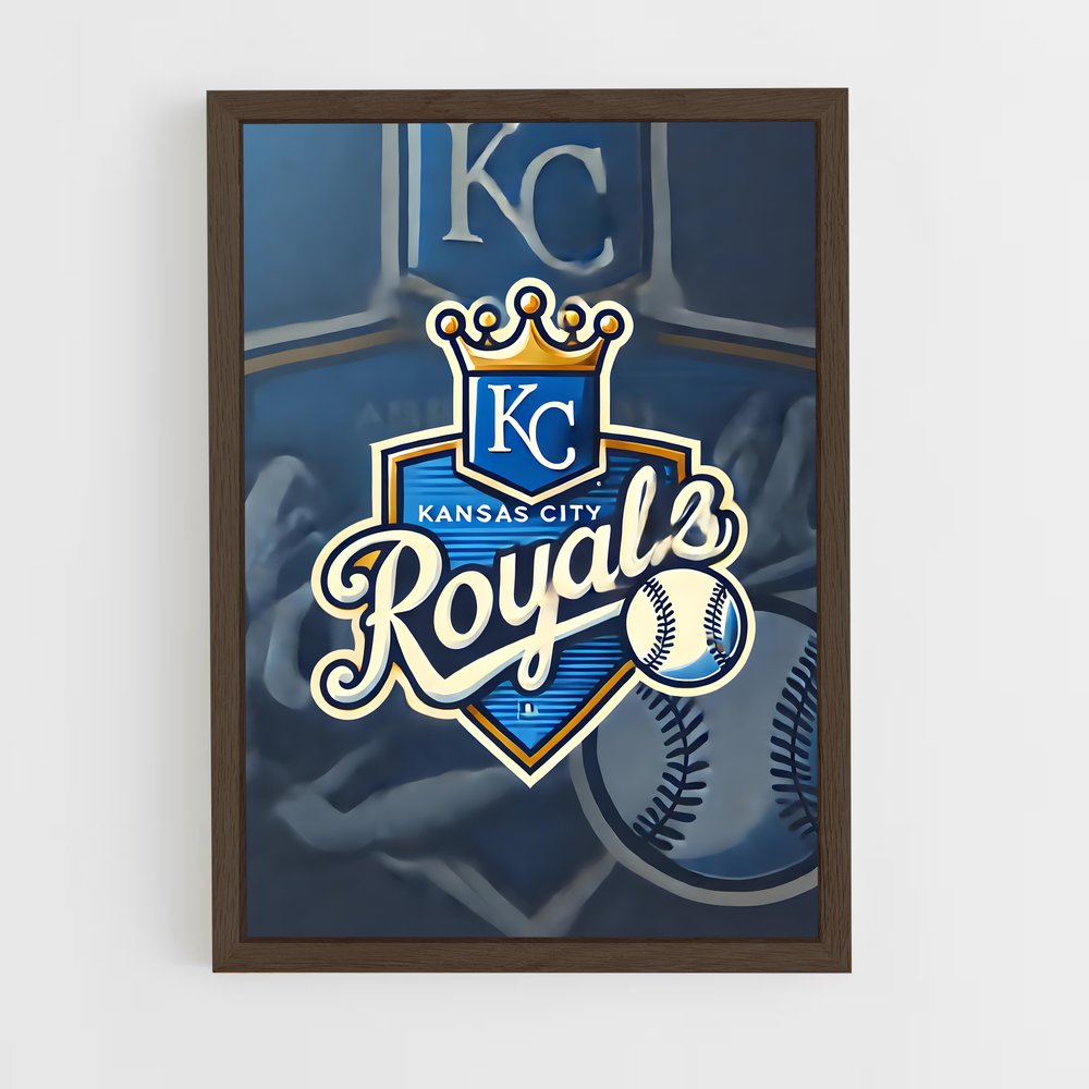 Poster Royals Unis – affiche Baseball (vue 5)
